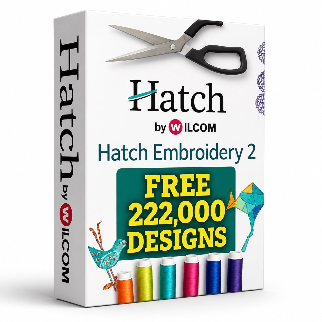 Hatch Embroidery 2 – Professional Embroidery Digitizing & Custom Design Software | Instant Download