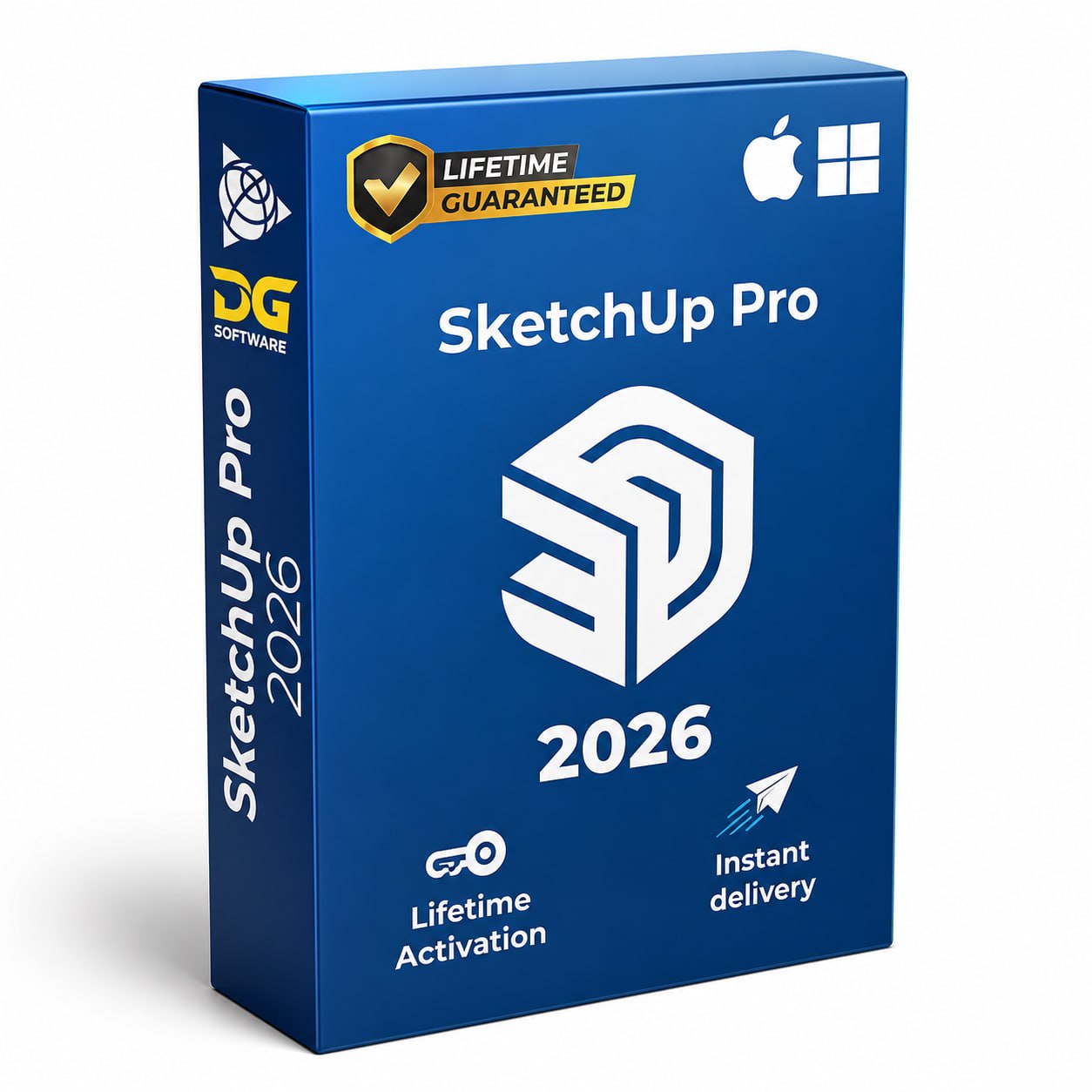 SketchUp Pro 2026 – Professional 3D Modeling & CAD Design Software for Windows & Mac | Instant Download
