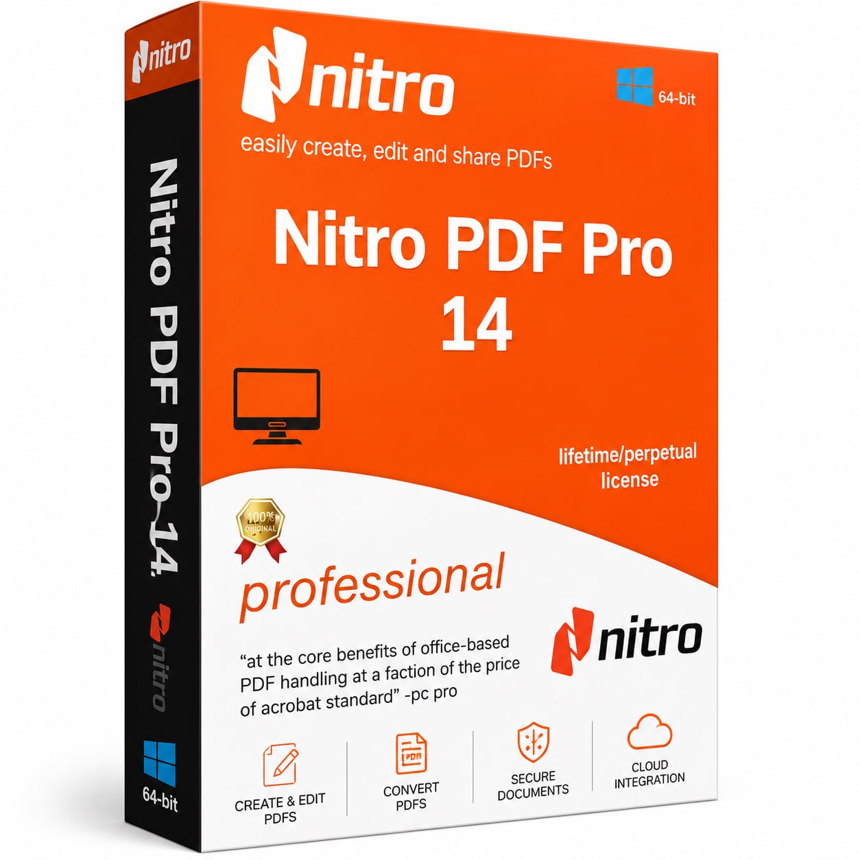 Nitro PDF Pro 14 – Professional PDF Editor, Converter & eSign Software | Instant Download