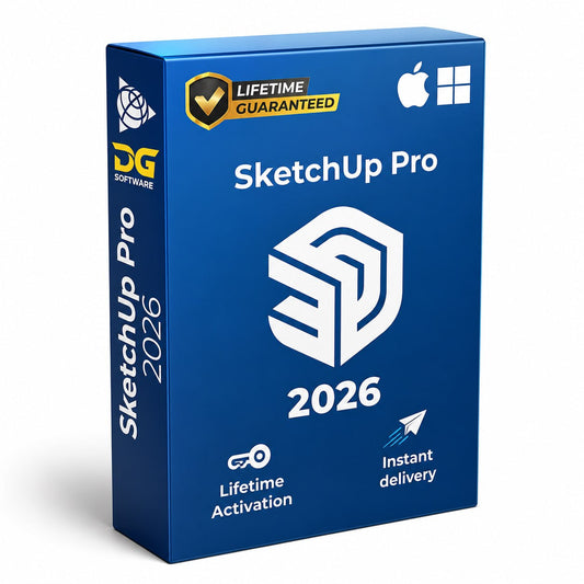 SketchUp Pro 2026 – Professional 3D Modeling & CAD Design Software for Windows & Mac | Instant Download